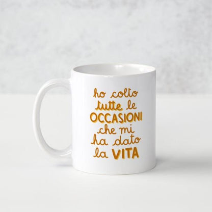 Tazza "Occasioni della vita"